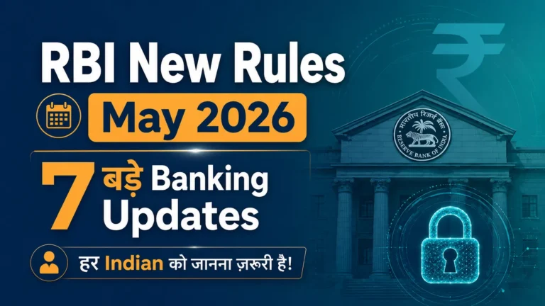 RBI New Rules May 2026